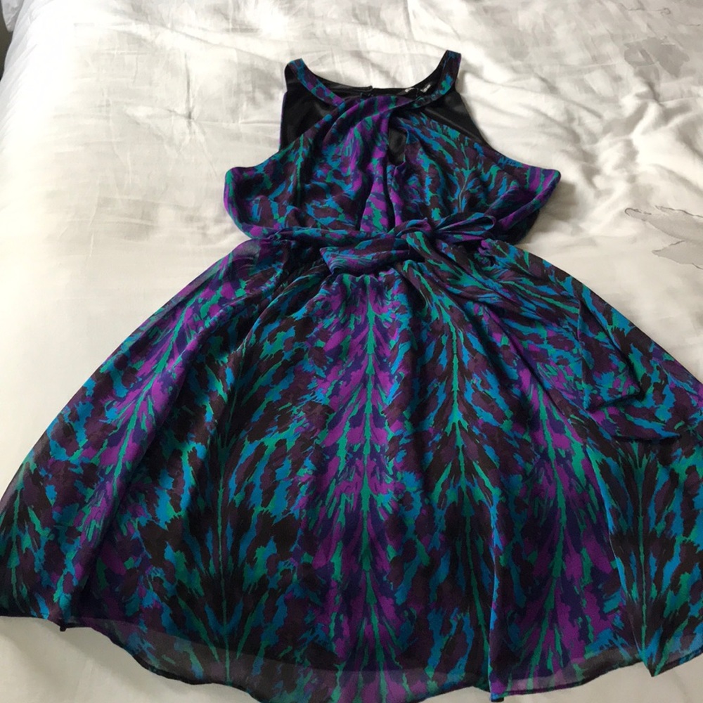 Express multicolor dress
